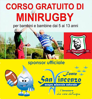 Corso gratuito di MINIRUGBY